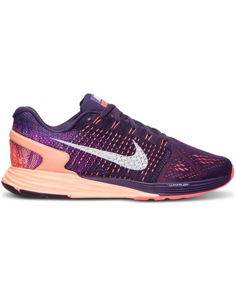 nike lunarglide 7 weiß pink|Nike lunarglide 7 grand purple.